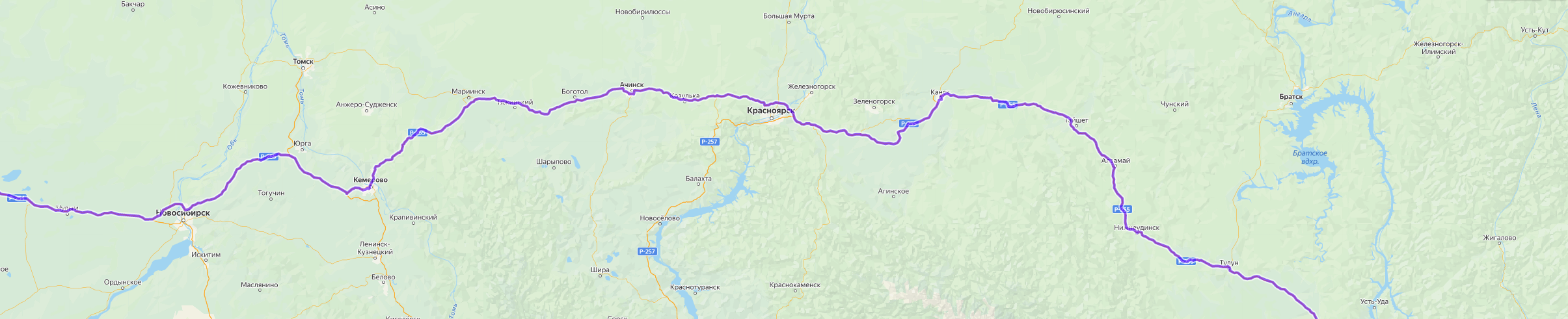 Доставка грузов из Вязьмы - карта транспортной логистики